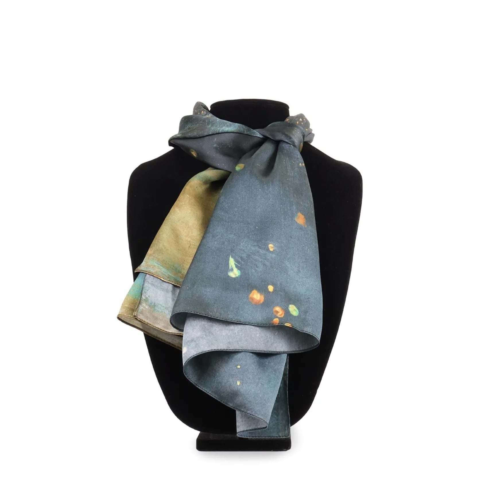 Nocturne in Gold and Black, Whistler Silk Scarf  